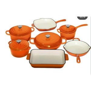 Cast Iron 11 Pieces Set